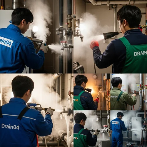 조남동 언 수도 녹임 해빙 업체 녹여서 새것처럼 깔끔하게