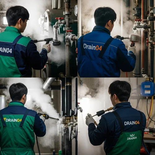 은행동 해빙 하수도 배관 업체 신속 정확하게 해결합니다