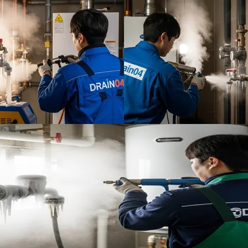 계수동 언 수도 녹임 해빙 업체 겨울철 하수구 지킴이