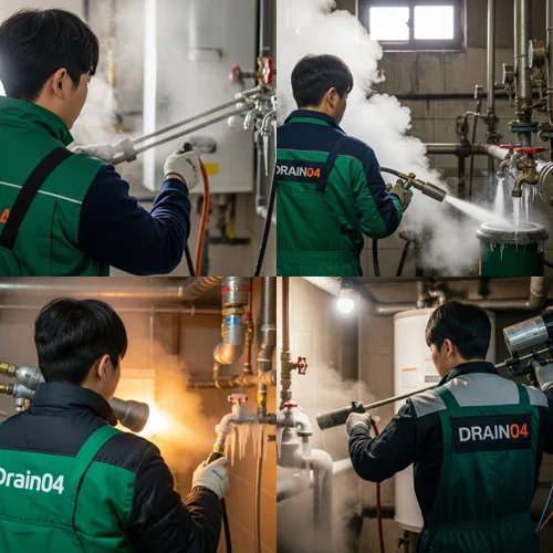 계수동 언 수도 녹임 해빙 업체 겨울철 하수구 지킴이