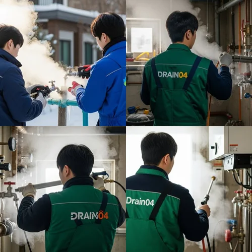 매화동 수도 동파 녹임 해빙 배관 해빙의 최고 전문가