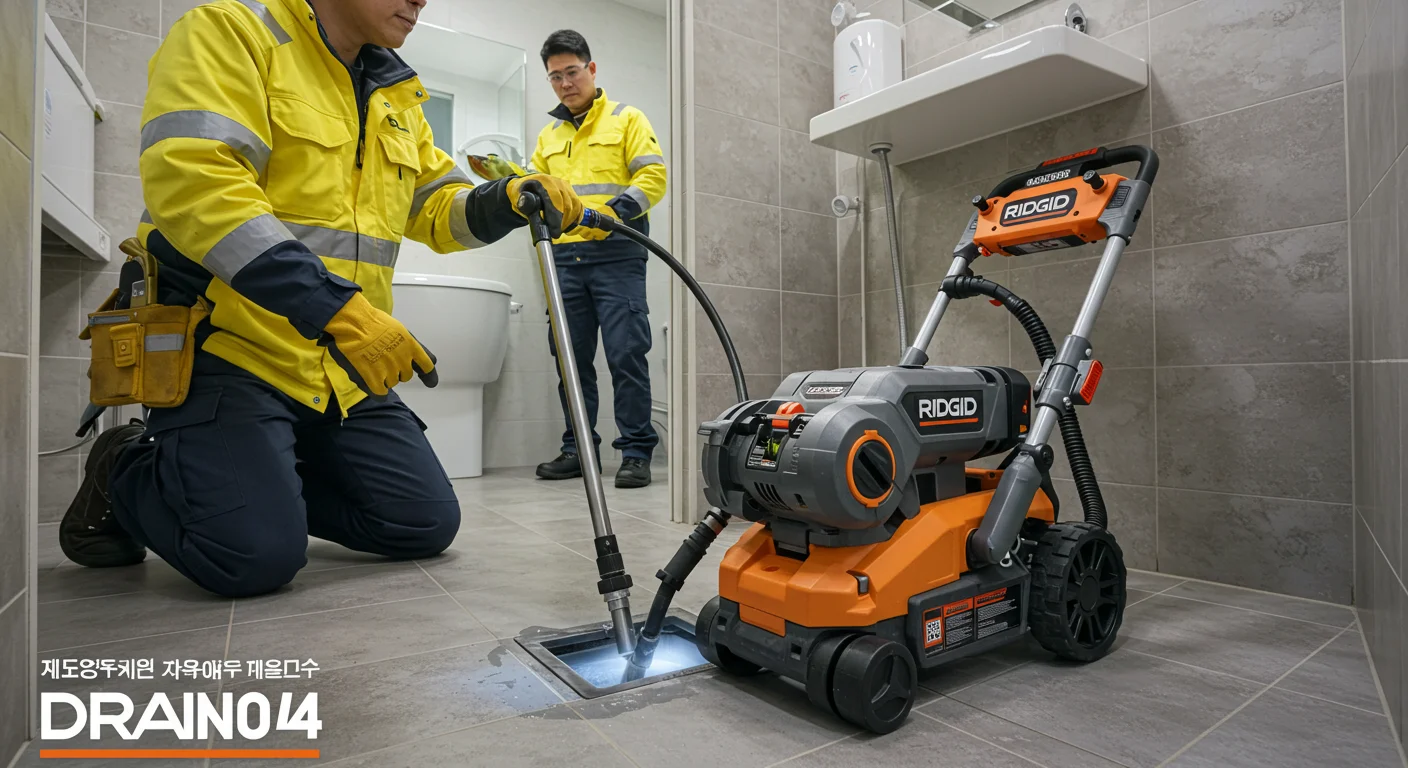 시흥 4시 출동 장현동 하수구막힘 업체