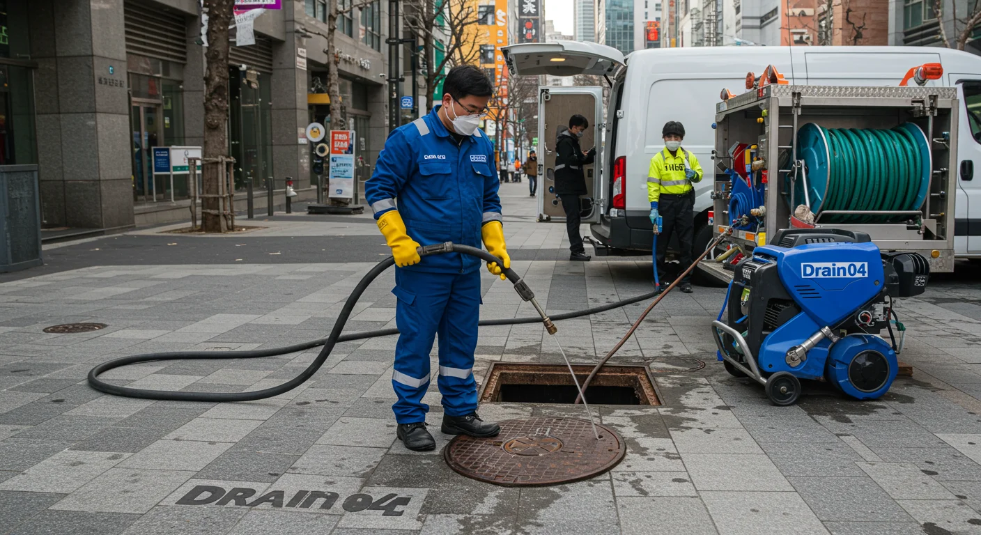 시흥 4시 출동 장현동 하수구막힘 업체