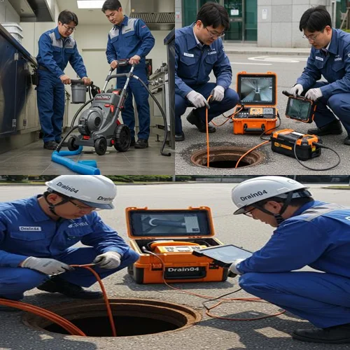 시흥 조남동 싱크대막힘 역류 때문에 주방 물난리... 긴급 출동