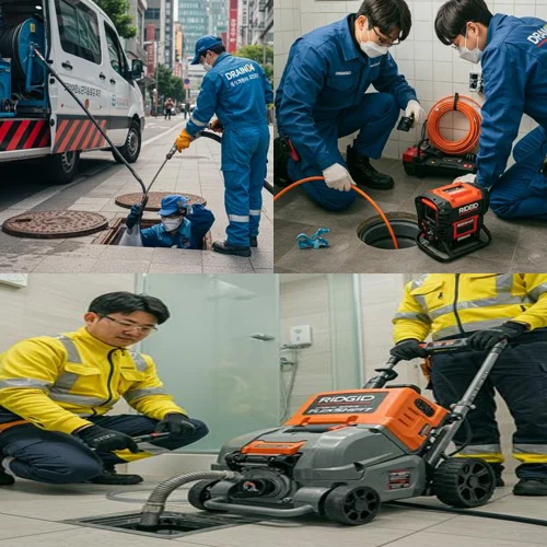 화성 금이동 하수구막힘 업체, 동탄 산업단지