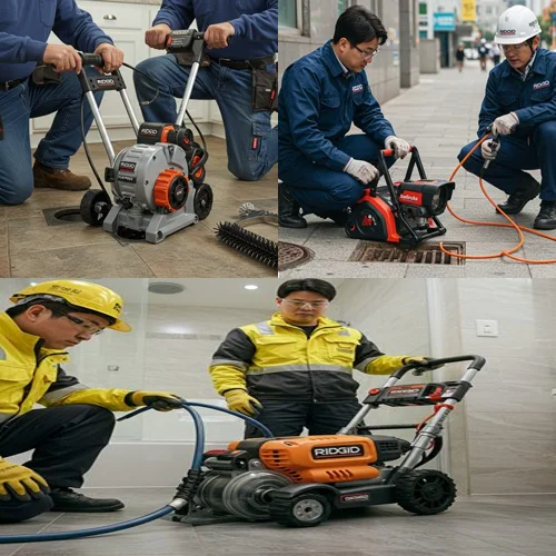 화성 무지내동 하수구 뚫음 꽉 막힌 하수도... 봉담에서 호출