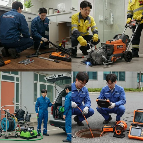 시흥 방산동 하수구막힘 업체, 포동/신현동 꼼꼼한 작업!