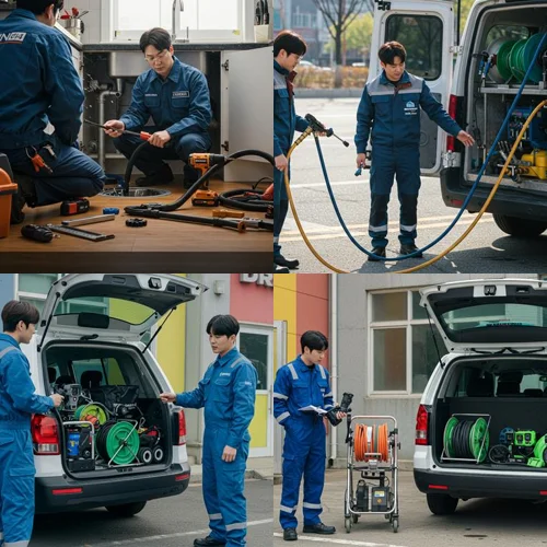 시흥 신천동 하수구막힘 업체, 삼미시장 근처