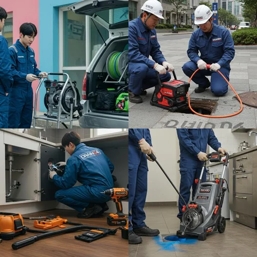 시흥 신천동 하수구막힘 업체, 삼미시장 근처