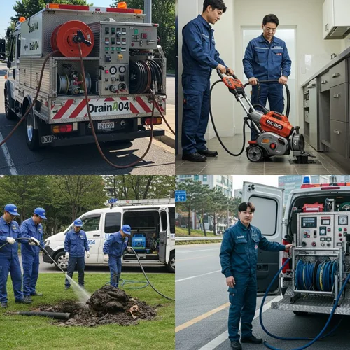 시흥 하수구막힘 0년 경력 전문가... 역시 다르네요