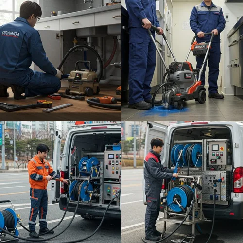 시흥 하수구막힘 0년 경력 전문가... 역시 다르네요