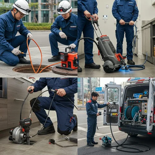 시흥 하수구막힘 0년 경력 전문가... 역시 다르네요