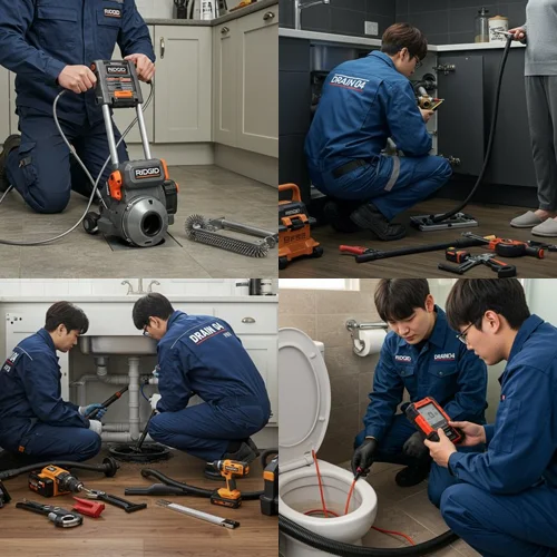 시흥시 싱크대막힘 역류 묵은 때까지 싹 제거