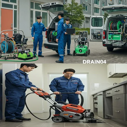 오래된 주택 막힘 문제 해결 논곡동 하수구 뚫음 하수도 리얼 후기