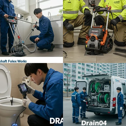 오래된 주택 막힘 문제 해결 논곡동 하수구 뚫음 하수도 리얼 후기