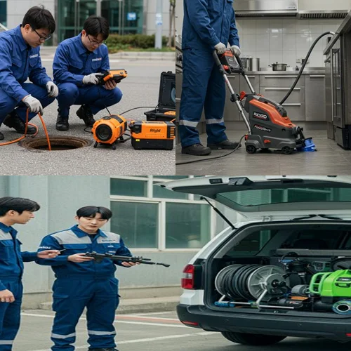 오래된 주택 막힘 문제 해결 논곡동 하수구 뚫음 하수도 리얼 후기