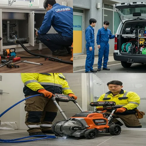 금이동 하수구 뚫음 하수도, 전원주택 배관 막힘의 주범을 찾았습니다!