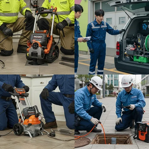 계수동 하수구 막힘 업체 빌라 주차장 맨홀 역류 드디어 뚫었어요