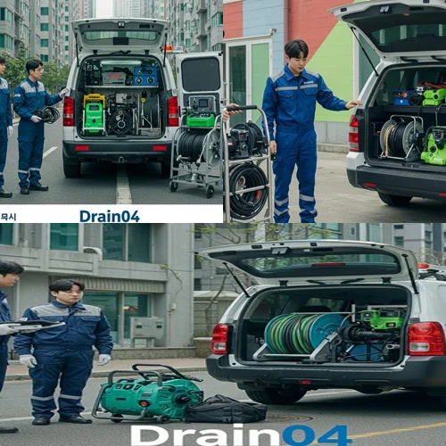 은행동 싱크대 막힘 배수구, 은계지구 상가 기름때 제거 완료 후기!