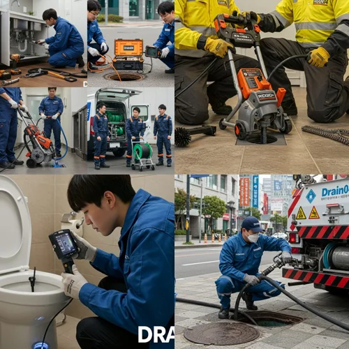 은행동 싱크대 막힘 배수구, 은계지구 상가 기름때 제거 완료 후기!