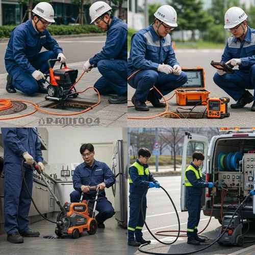 미산동 하수구 막힘 업체 빌라 층 역류 시원하게 해결 완료