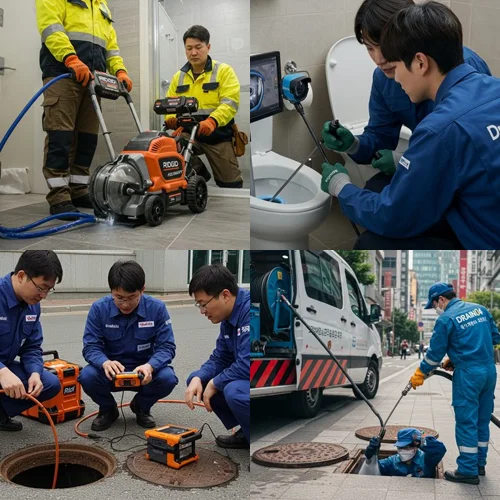 물왕동 하수구 뚫음 하수도, 물왕저수지 근처 식당 막힘 전문 해결 후기 공유합니다