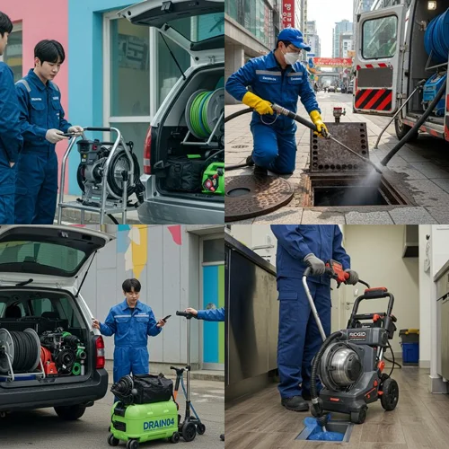 물왕동 하수구 뚫음 하수도, 물왕저수지 근처 식당 막힘 전문 해결 후기 공유합니다