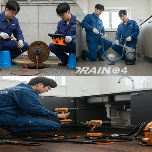 물왕동 하수구 뚫음 하수도, 물왕저수지 근처 식당 막힘 전문 해결 후기 공유합니다