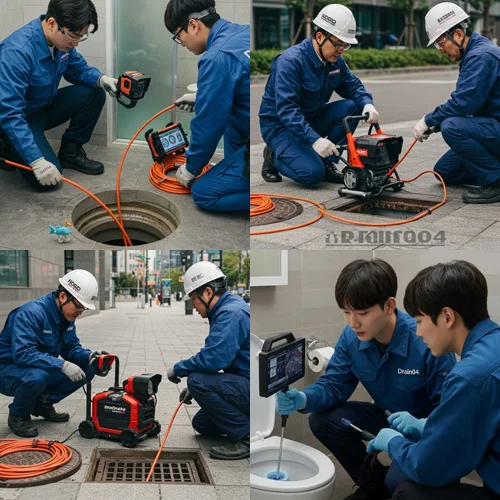 능곡동 하수구 막힘 업체, 시흥 시청 근처 빌라 1층 역류 완벽 해결!