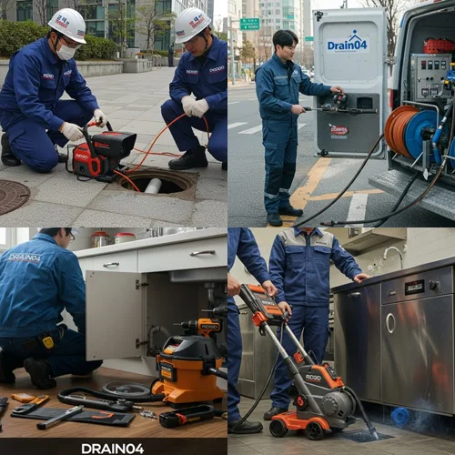 기름때가 돌덩이처럼 굳었다면? 시흥 싱크대 하수구 막힘 해결 후기 공유