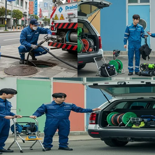 기름때가 돌덩이처럼 굳었다면? 시흥 싱크대 하수구 막힘 해결 후기 공유