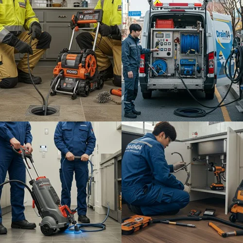 기름때가 돌덩이처럼 굳었다면? 시흥 싱크대 하수구 막힘 해결 후기 공유