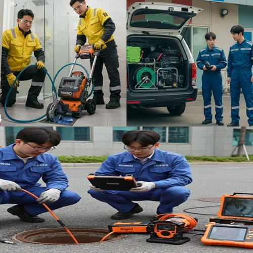 광석동 하수구 뚫음 하수도, 공장 배관 막힘 해결 후기!