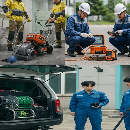 광석동 하수구 뚫음 하수도, 공장 배관 막힘 해결 후기!