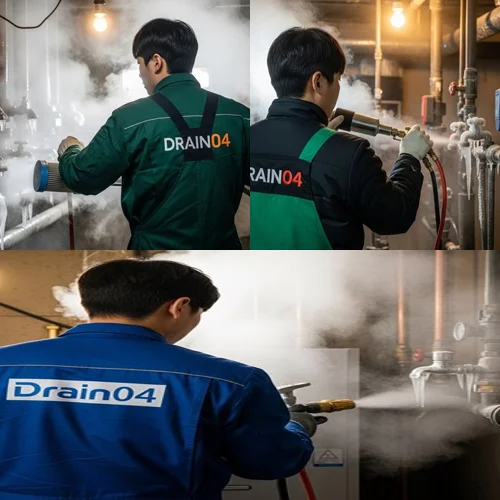 목감동 수도 동파 녹임 해빙 녹임부터 통수까지 책임