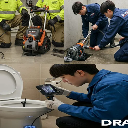 꽉 막힌 하수도 시원하게 뚫었어요 시흥 하수구 뚫음 하수도 작업 후기