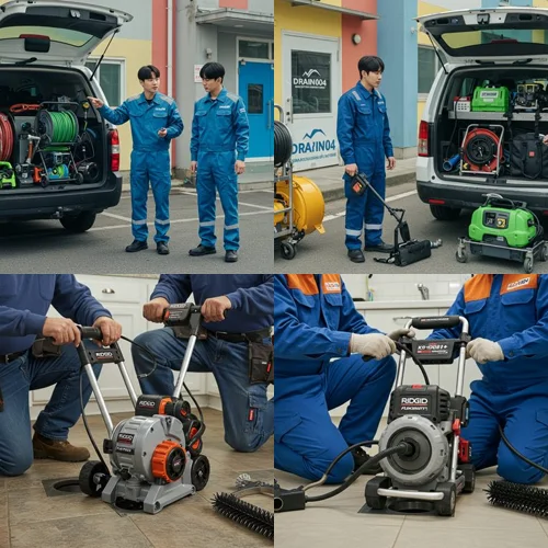 셀프 작업 실패 후 부른 전문가 시흥 하수구 뚫음 하수도 리얼 후기