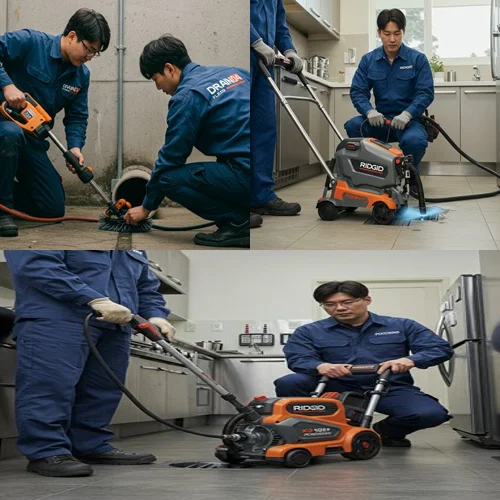 군포안산 경계 빌라 층 역류 완벽 해결 거모동 변기 막힘 수리 후기 (감동)