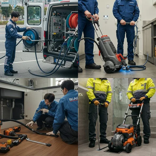 화정동 변기 막힘 수리 능곡지구 아파트 층 역류 해결 후기