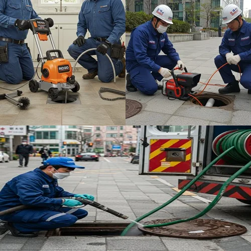 잦은 막힘의 원인을 찾다 도창동 하수구 뚫음 하수도 내시경 작업 후기