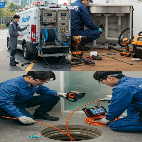 잦은 막힘의 원인을 찾다 도창동 하수구 뚫음 하수도 내시경 작업 후기