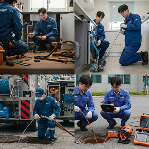 하중동 변기 막힘 수리 시흥 시청 근처 오래된 주택 화장실