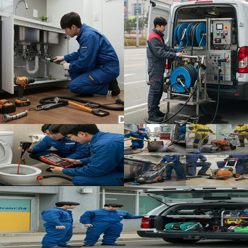 산현동 하수구 뚫음 하수도, 목감 신도시 아파트 역류 해결 후기 공유