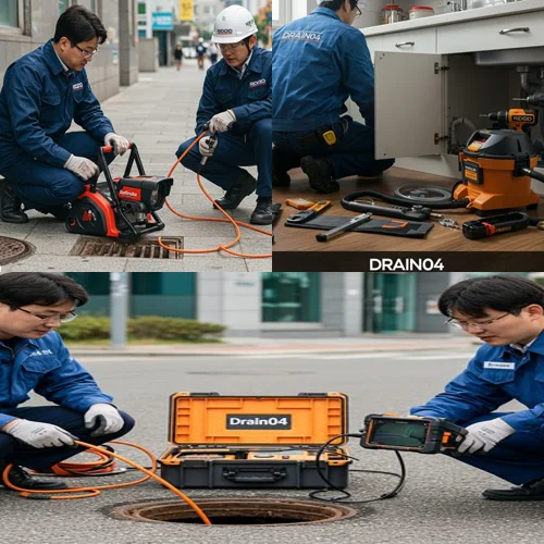 정왕역 근처 신축 빌라 막힘 해결, 죽율동 하수구 뚫음 하수도