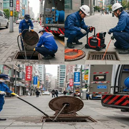 죽율동 변기 막힘 수리, 시흥 정왕역 근처 신축 빌라 화장실 막힘