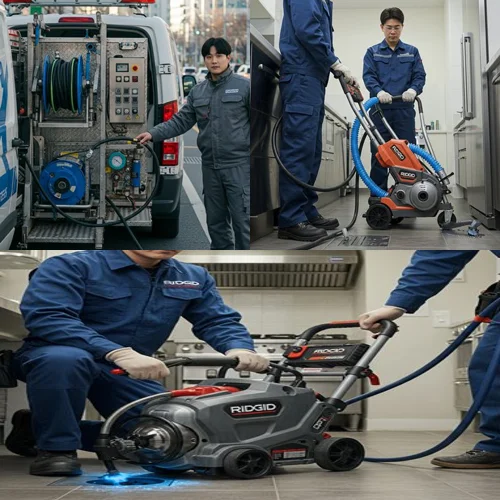 산현동 싱크대 막힘 배수구 뚫어 시흥시