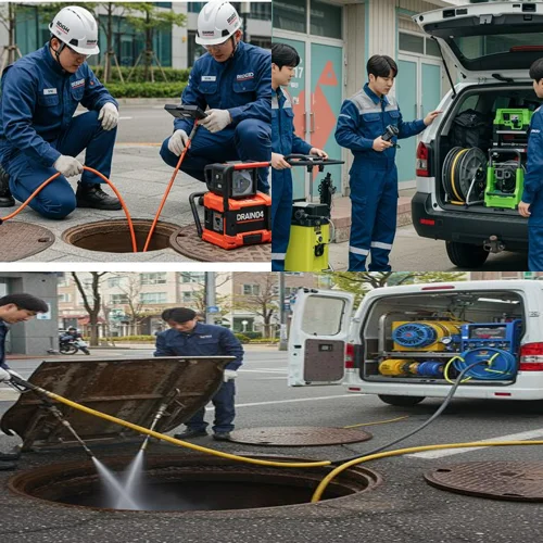 월곶동 싱크대 막힘 배수구 포구 횟집 배관 막힘 때문에 고생끝 (해방)