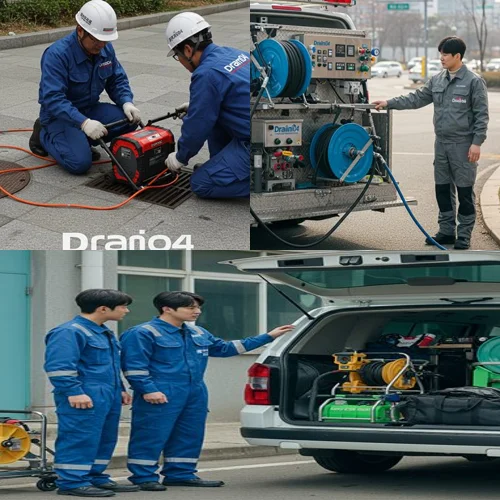 하중동 하수구 뚫음 하수도, 시흥 시청 근처 오래된 주택 막힘 해결