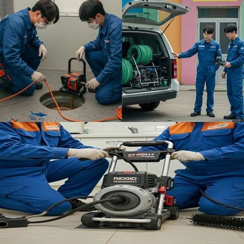 하중동 하수구 뚫음 하수도, 시흥 시청 근처 오래된 주택 막힘 해결