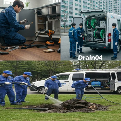 정왕동 싱크대 막힘 배수구 원룸 주방